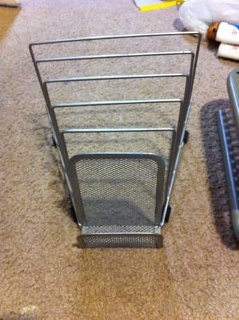 file holder & monitor step, both for $5 1