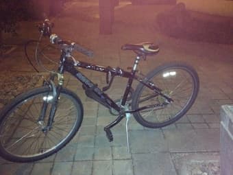 Bike with lights and chain for sale - $30-50 1