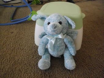 baby soft toys($1 each) and jacket ($5) 1