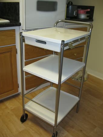 Kitchen cart with 3 layer/1 draw, $30 2