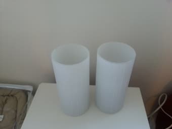 2 IKEA table lamps for $12 1