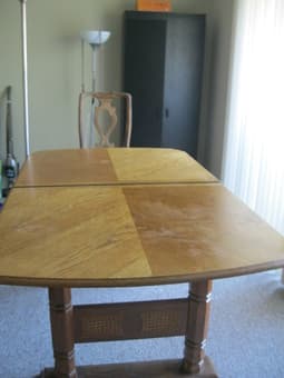 Larger, excellent dinner table for family , $150 1