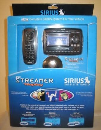 Sirius Streamer Replay Radio with Car Kit Brand New $120 OBO 1