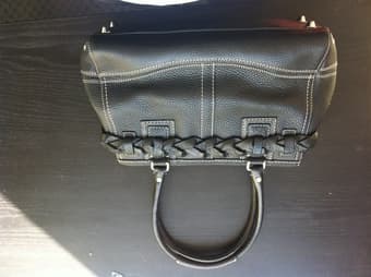 black leather genuine Coach purse (never used!) for sale, $80 OBO 2