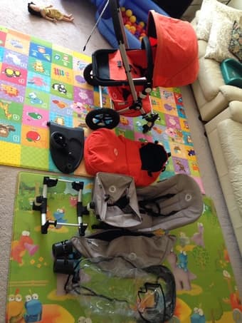 Bugaboo Frog Stroller full set ($350) 1
