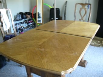 Large dinner table for $100 or best offer 2