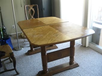 Large dinner table for $100 or best offer 3