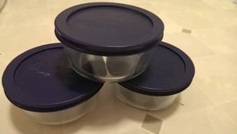 pyrex set 5$ 1