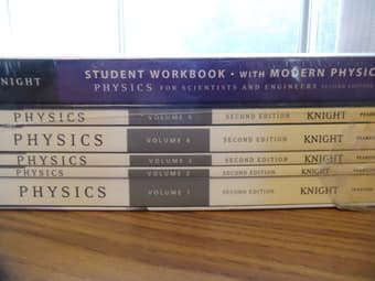 Physics 40 series (41, 43, 45), 5 volume set $20 1