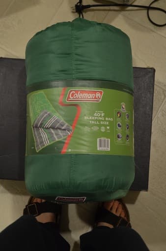 Coleman sleeping bag $15 1