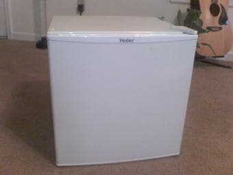 Haier Mini-fridge ($40) 1