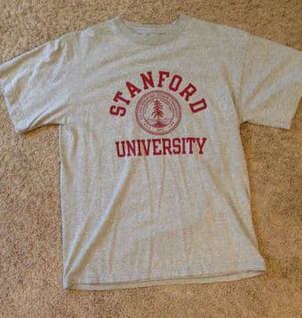 New Stanford sweatshirt, Nerd Nation shirt, bike light, water bottle 3