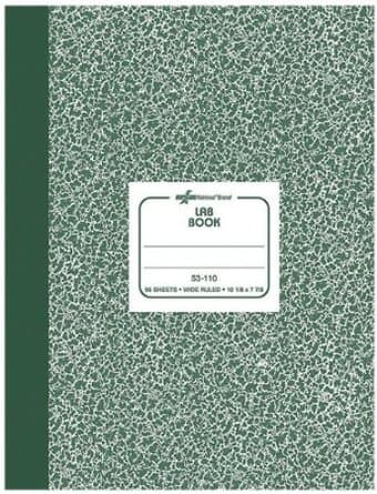 NEW  Rediform Quadrille Ruled Stiff Cover Lab Notebook - $7 1