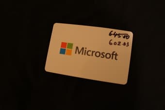 $600 value Microsoft Store Card for $575 1