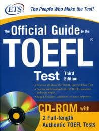The Official Guide to the TOEFL 3rd edition - $6 1
