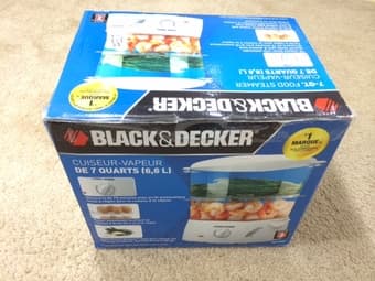 Black & Decker 7-Qt. Food Steamer $15 OBO 1
