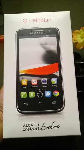 BRAND NEW (IN UNOPENED BOX) ALCATEL ONE TOUCH ANDROID PHONE - 3