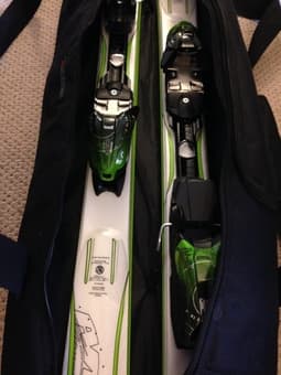 $200 NEW 177cm K2 Amp Photon Skis + M2 10.0 Bindings + H Sierra Bag 2
