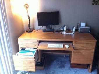 [For Sale]Professional Wooden Desk - $80/OBO 2