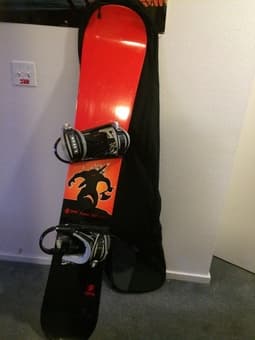 SIMS Snowboard + Bindings + Bag FOR SALE! - $150 2