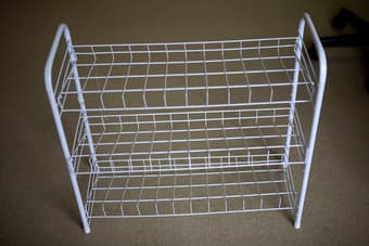 Shoe rack -- $5 1