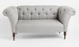 Urban Outfitters Light Grey Couch / Sofa / Vintage-look! 1