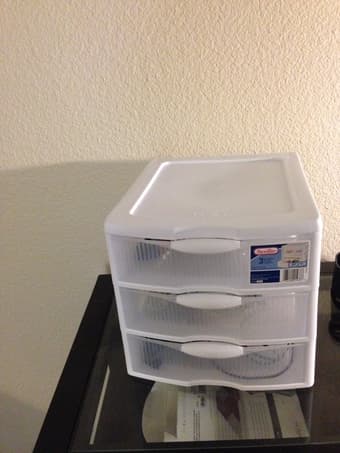 Storage box and small chest of drawers 2