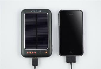Portable Solar Phone Charger/ Power Bank. 5600mAh. USB Charger. ~$20 1