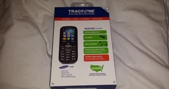 New $10 Tracfone Samsung s150G Cellphone includes 20 minutes 1