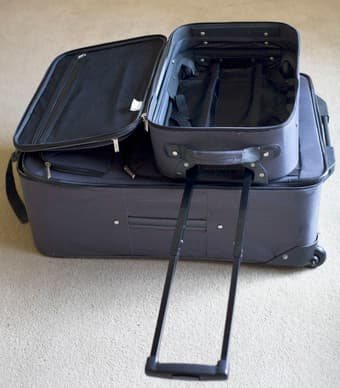 TRAVEL SUITCASES -- $20 needs to go by tomorrow 1