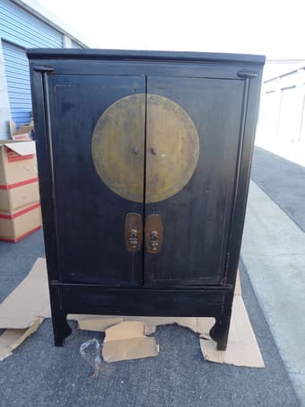 Antique Chinese Armoire / Cabinet 1
