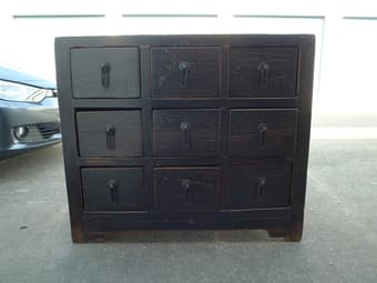 Vintage Chinese Cabinet 1
