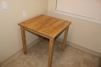 Kitchen Table and 2 Chairs (Real Wood!) 1