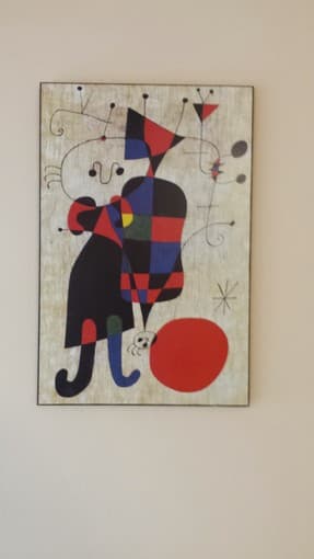 Joan Miro paint replica, 35 dollars 1