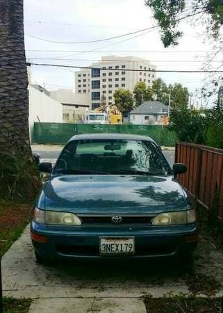 1993 Toyota Corolla, good condition (great deal) - $1200 (redwood city 1