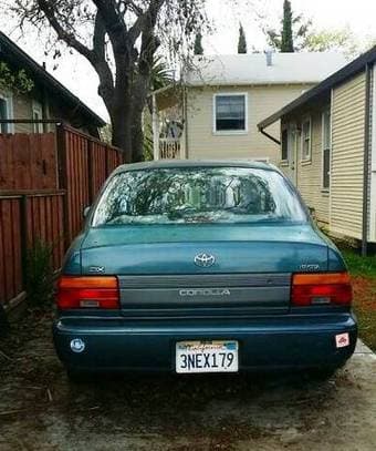 1993 Toyota Corolla, good condition (great deal) - $1200 (redwood city 2