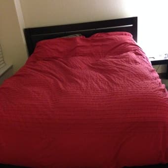 Comforter + red sheet set + stuff  PICK UP TODAY! 1