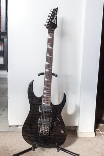 Electric Guitar Ibanez RG320DXQM for $200 1