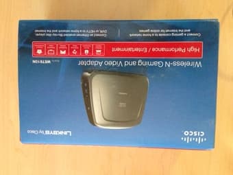 Cisco-Linksys WET610N Dual-Band Wireless-N Adapter $30 1