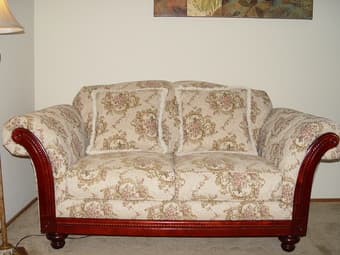 IKEA POANG chair for $35 and designer sofa for $120, mint condition! 2