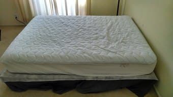 Bed Frame & Mattress $100 1