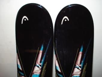 Brand new, never used 2013 HEAD MYA No. 3 skis 156 cm + Mya 9 bindings 3