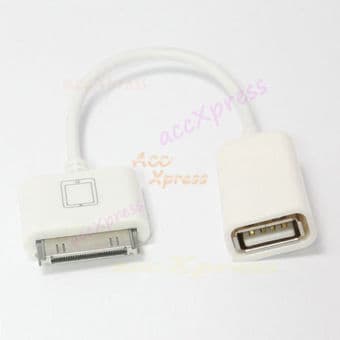 [SELL]  30Pin To Female USB Host OTG Cable Adapter Connector 1