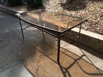patio table $40 1