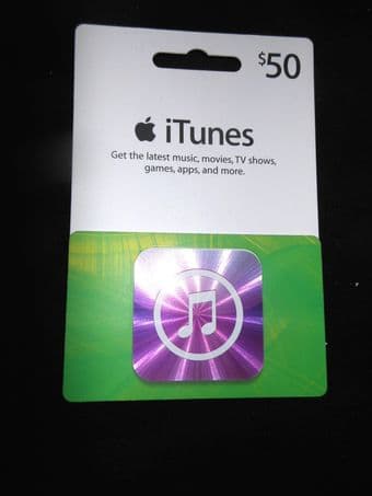 $50 Appstore / iTunes gift card for $42.50 - 15% discount! 1