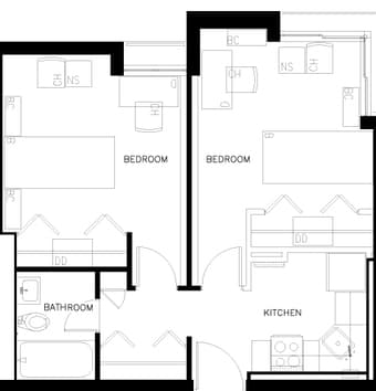 $722 EV Highrise Summer Sublet 3