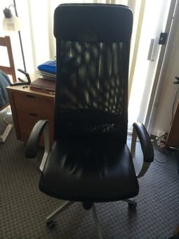 Office Chair - reclining and height adjustment function inteact 1