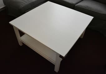 TABLE White Squared. IKEA For SALE! 1