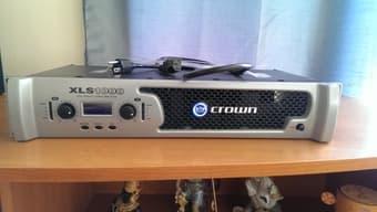 [moving] Crown XLS1000 Power Amplifier 220$ 2