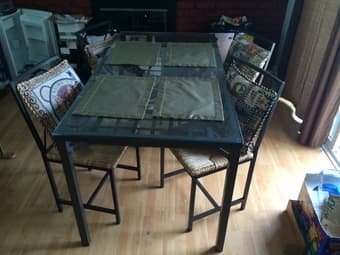 DELIVERY AVAILABLE Furniture set: dining table, coffee table, TV stand 1